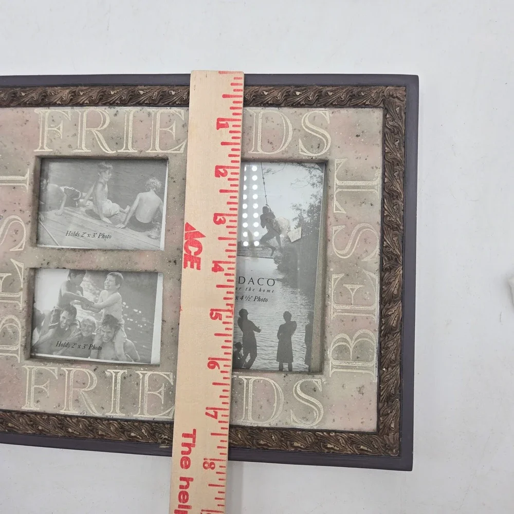 Demdaco Best Friends Collage Photo Frame Bill Stross Stone 8x10